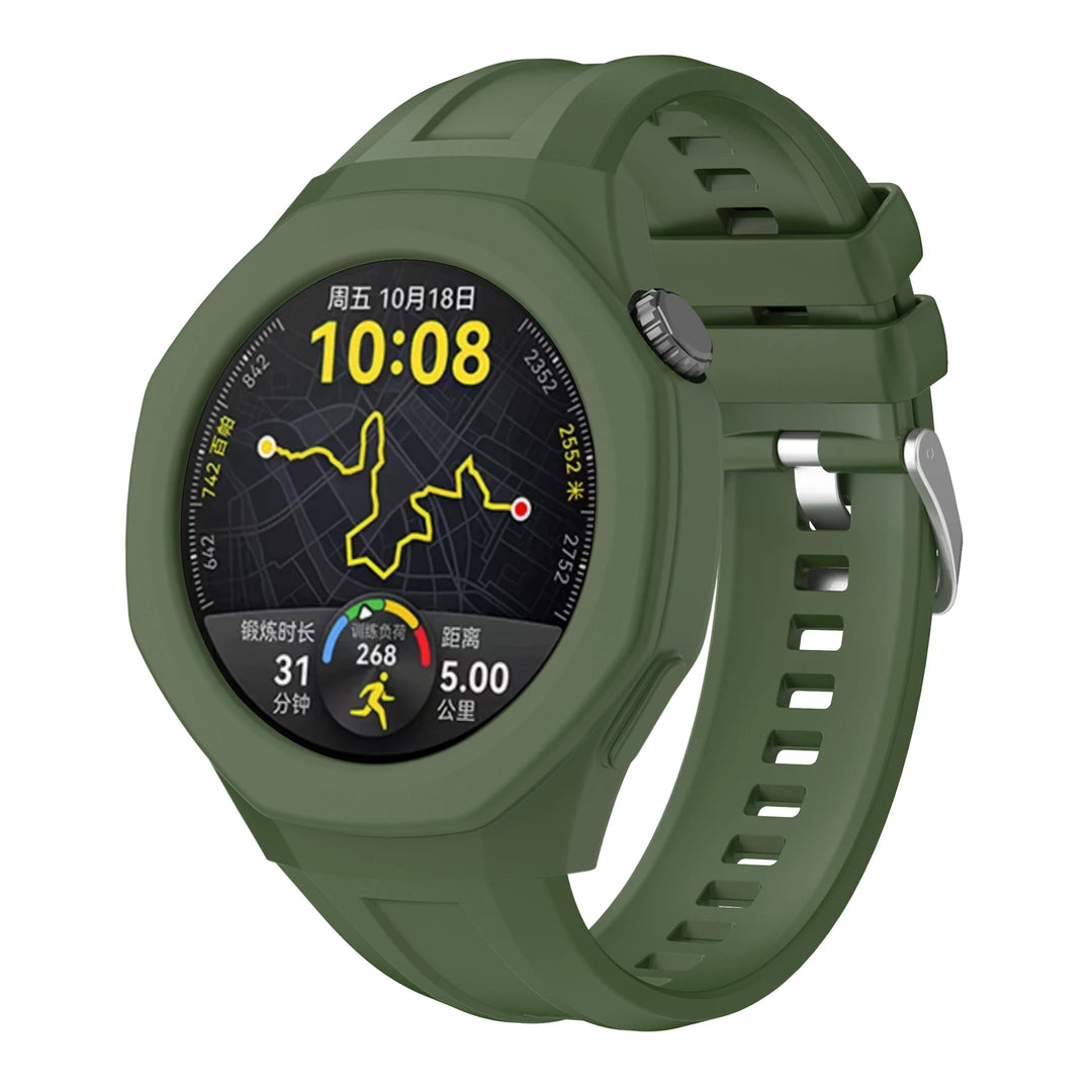 Silicone Strap & Protective Case for Huawei Watch GT5 Pro 46mm