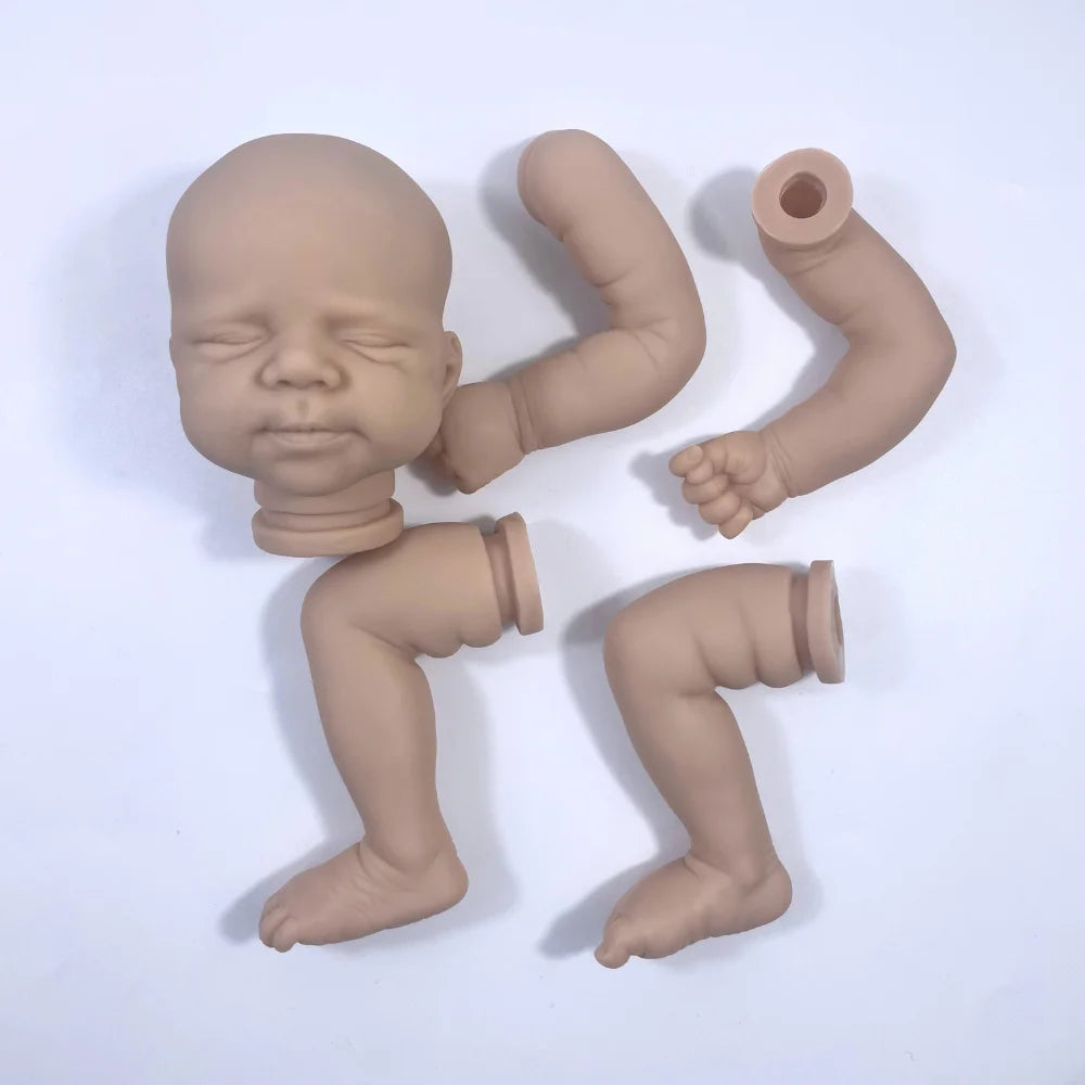 18″ Pascale Blank Unpainted Vinyl Reborn Doll Kit with Cloth Body