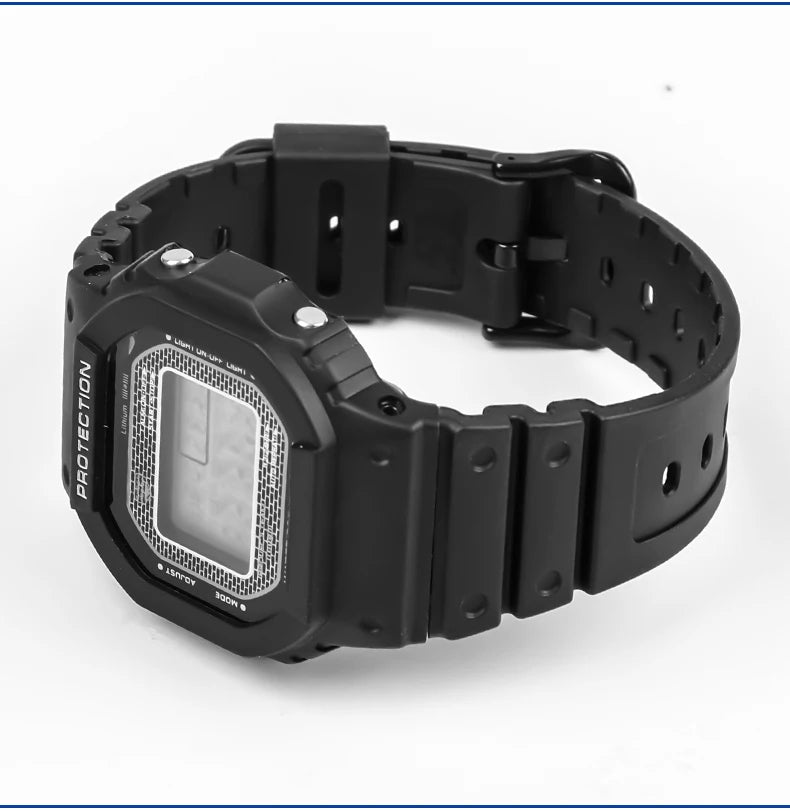 Anti-Allergy Resin Watch Strap with Stainless Steel Buckle for Casio G-Shock DW & GW Serie