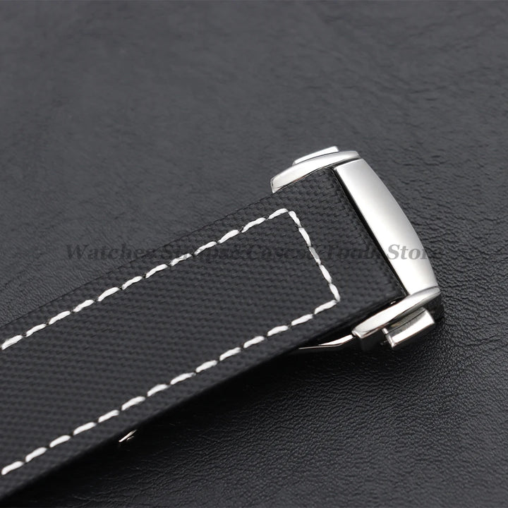 Sailcloth Nylon Strap (20–22mm) – Folding Buckle