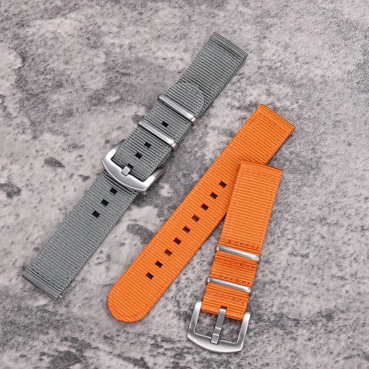 JUELONG Premium  Quick Release Sailcloth Nylon Strap 18mm 20mm 22mm Military Nylon Watchband For Watch Accessories Replacement
