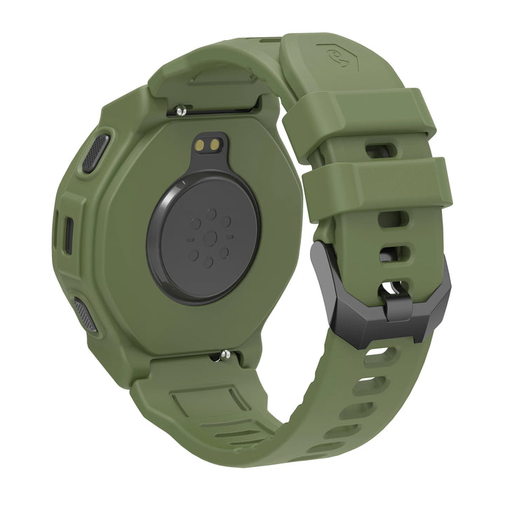 Silicone Strap with Protective Case for Amazfit T-Rex 3 Pro (44mm)