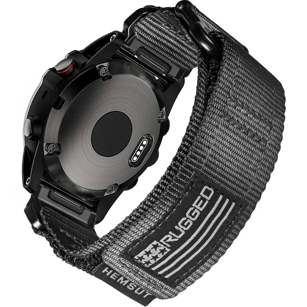 Nylon Quickfit Watch Band 20-26mm for Garmin Fenix, MK3, Approach, MARQ, Tactix