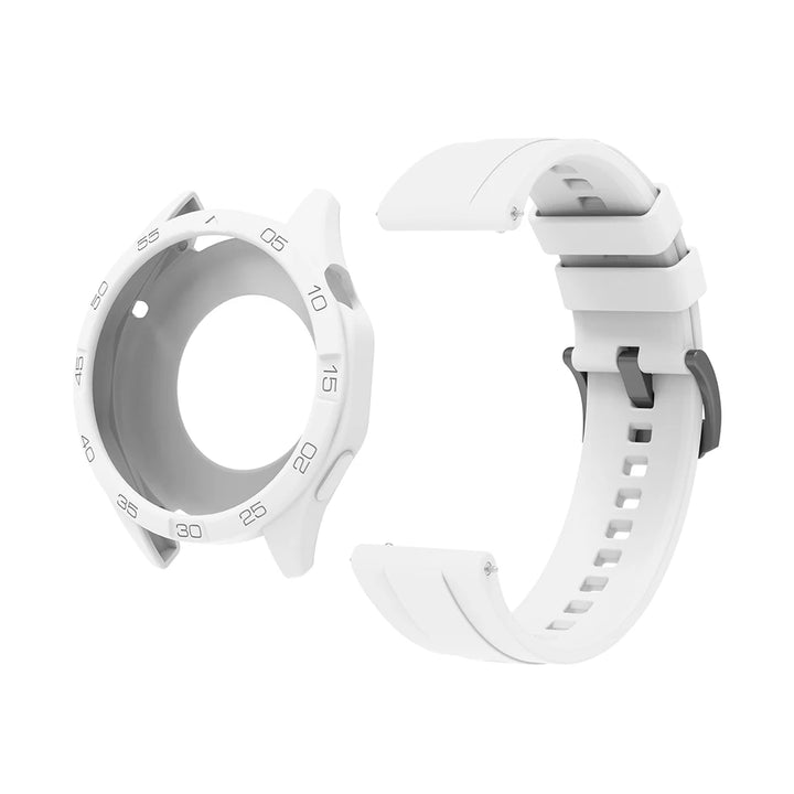 Silicone Strap & Protective Case for Huawei Watch GT4/GT5/GT6 – 46mm