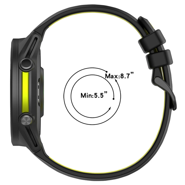 Sports Silicone Strap for Garmin Forerunner (22mm)