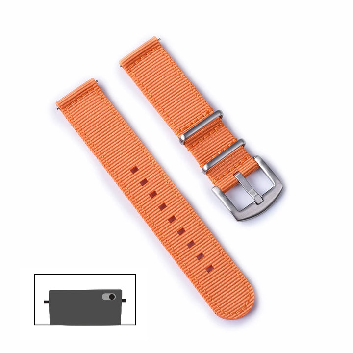 NATOBELT Nylon Sailcloth Strap 18mm 20mm 22mm Spring Military Quick Release Watchband For Watch Accessories Replacement Bracelet