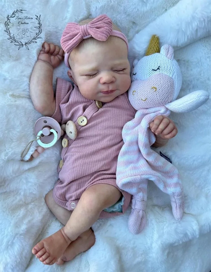 19″ Pascale Realistic Reborn Baby Doll – Soft Body Lifelike Newborn