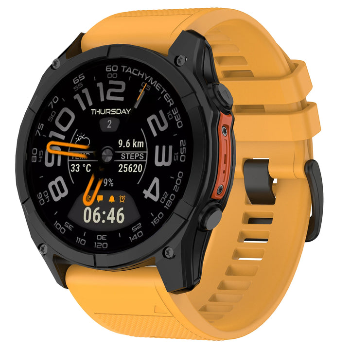 22mm 26mm Silicone WatchBand Strap For Garmin Fenix 5 5X Plus 7 7X 6X 6 Pro Epix Gen2 Enduro 2 Fenix 8 47 51mm Bracele QuickFit