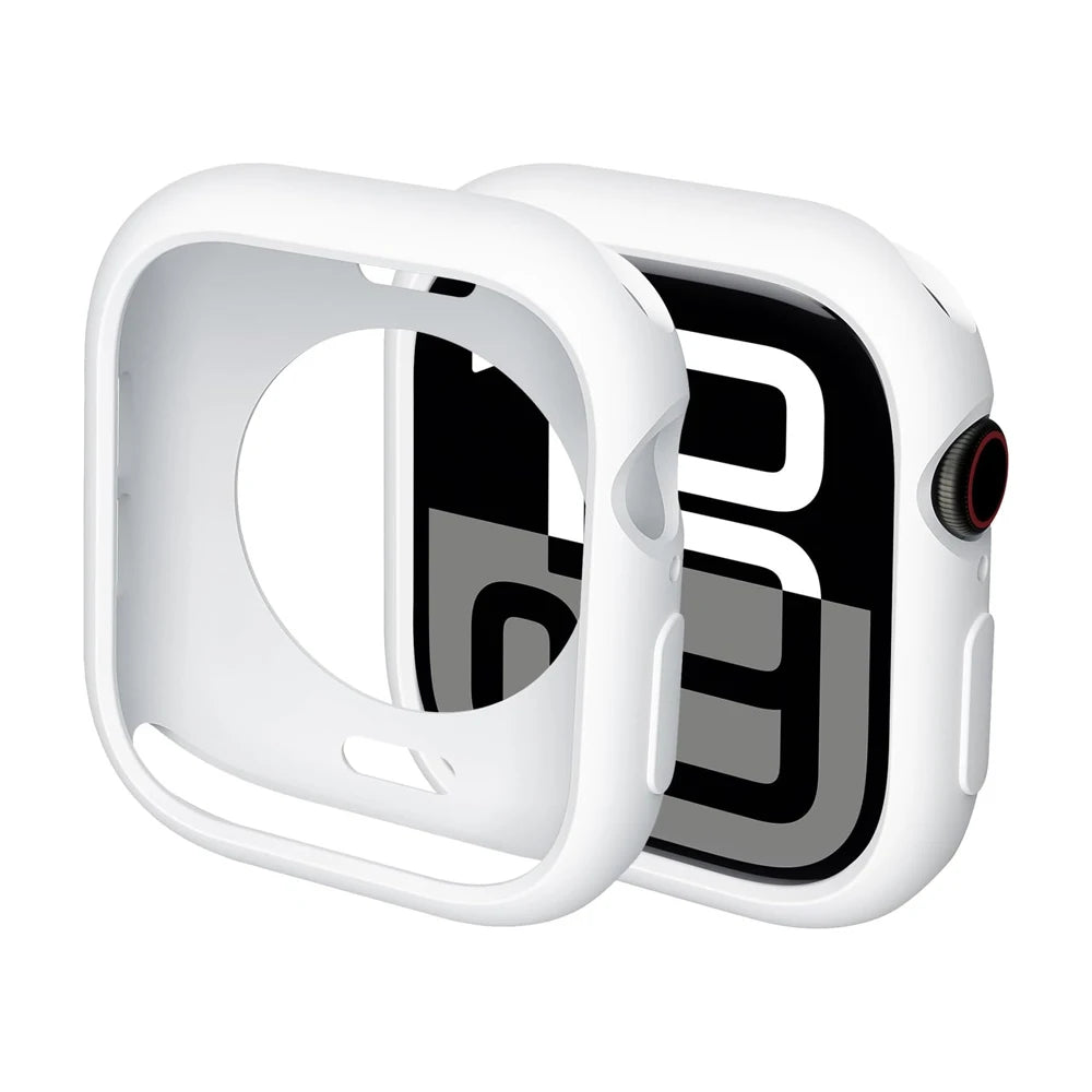 Case for Apple Watch 10 11 46mm 42mm Accessories Shockproof Protective Soft Silicone Bumper Shell Cover iwatch Series protector