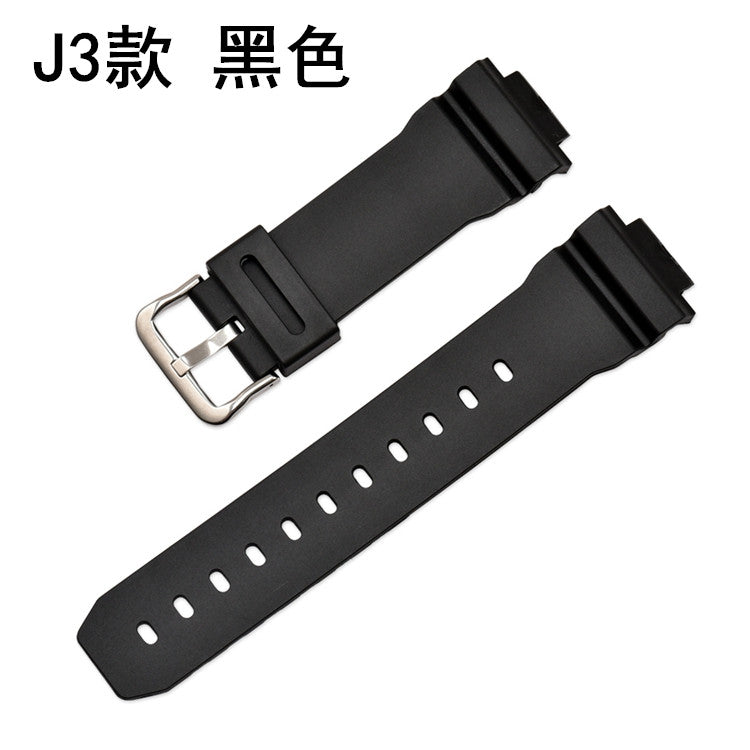 TPU Rubber Watch Strap 16–26mm for Casio G-Shock 9052/5600/6900 Series