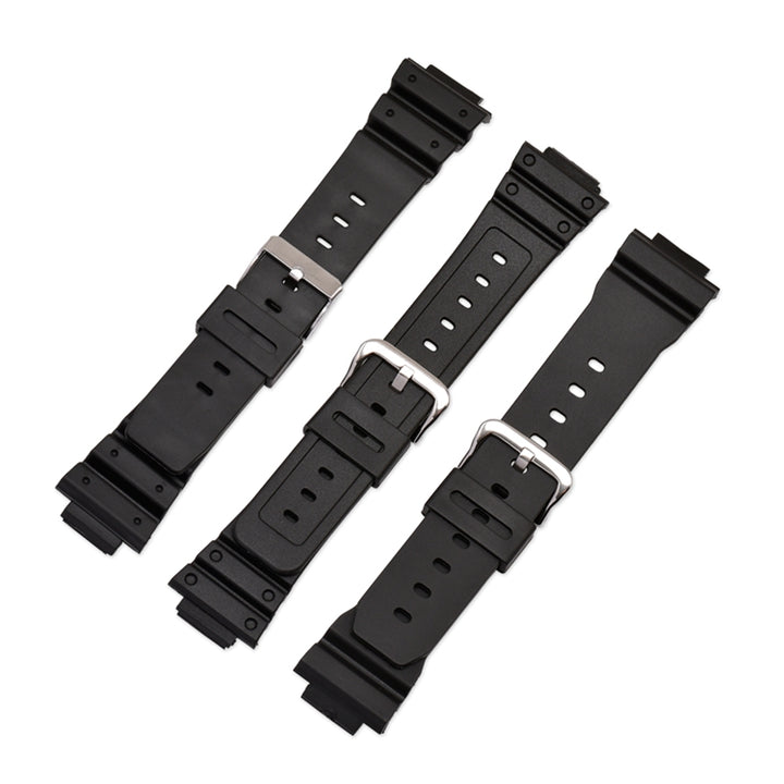 TPU Rubber Watch Strap 16–26mm for Casio G-Shock 9052/5600/6900 Series