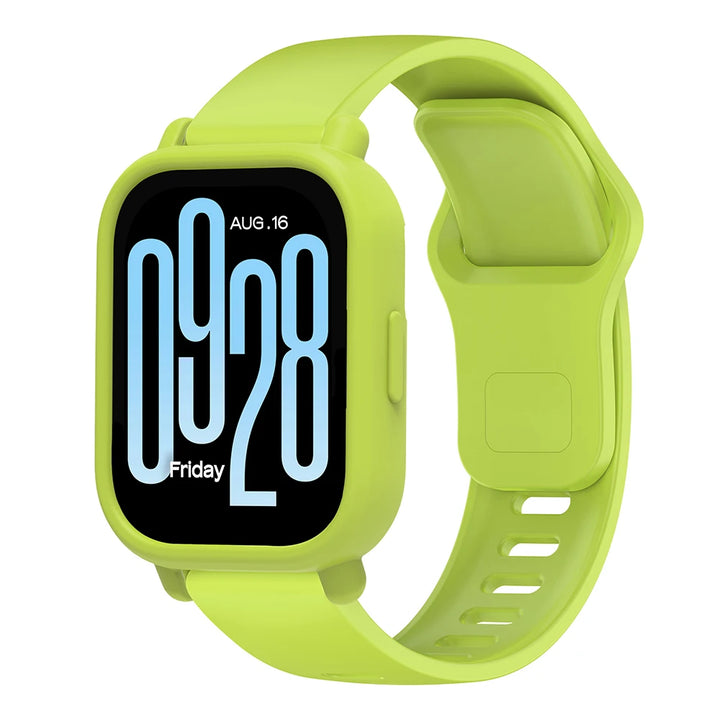 Silicone Strap with Protective Case for Redmi Watch 5 Active