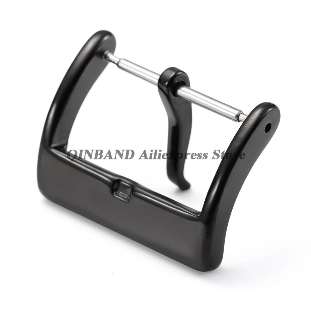 304L Stainless Steel Pin Watch Buckle 16–20mm (Matte/Polished,