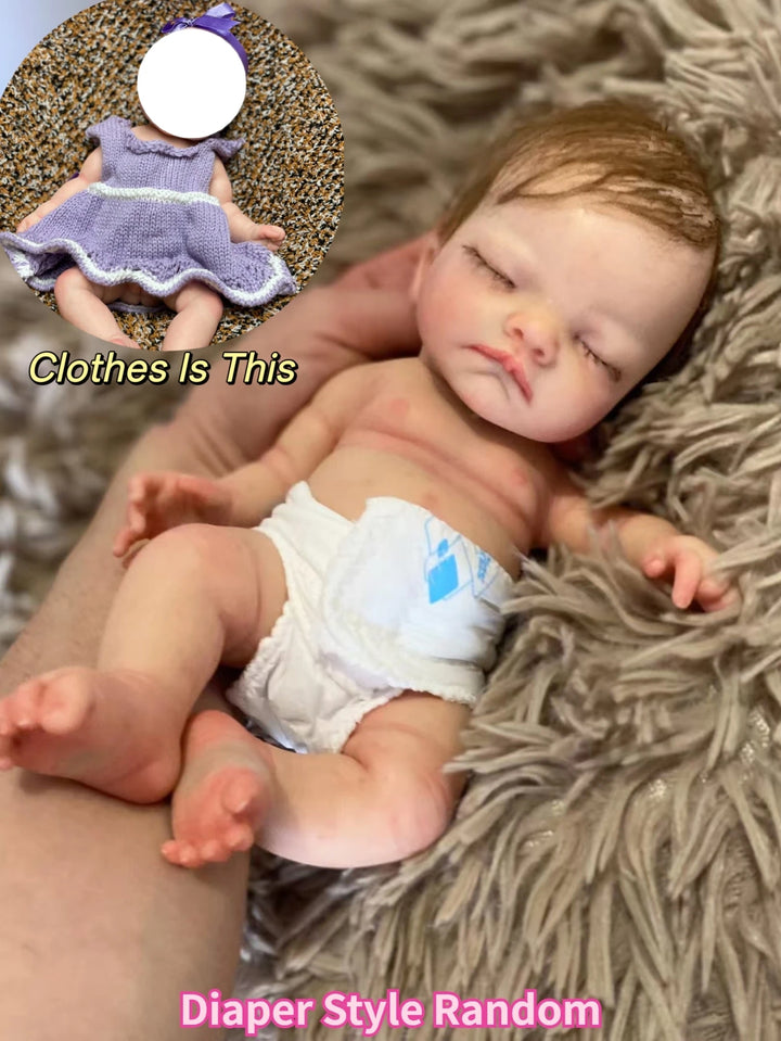 10″ NPK Soft Silicone Bebe Reborn Girl Doll