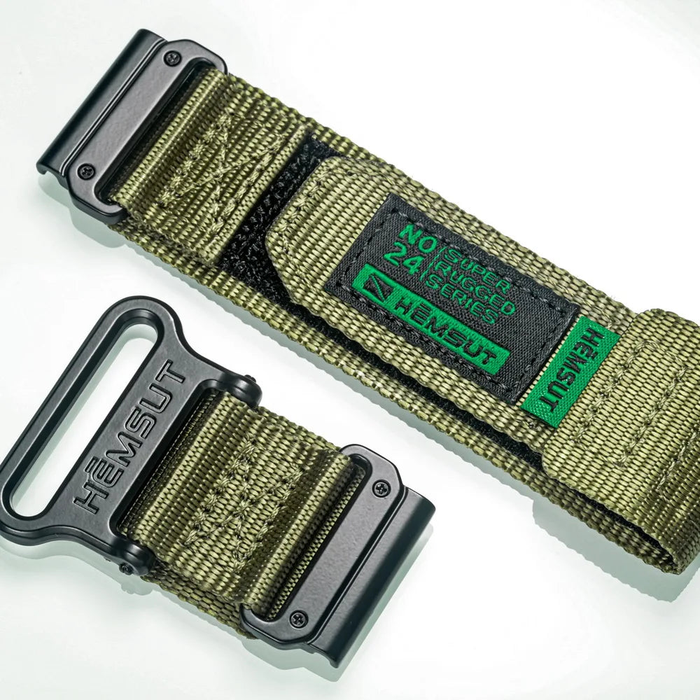 HEMSUT Nylon Quickfit Watch Band 20-26mm for Garmin Fenix, EPIX, MK3,