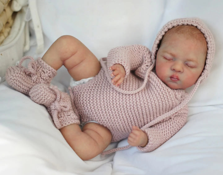 12″ Luna Soft Vinyl Mini Reborn Doll – Lifelike Bebe