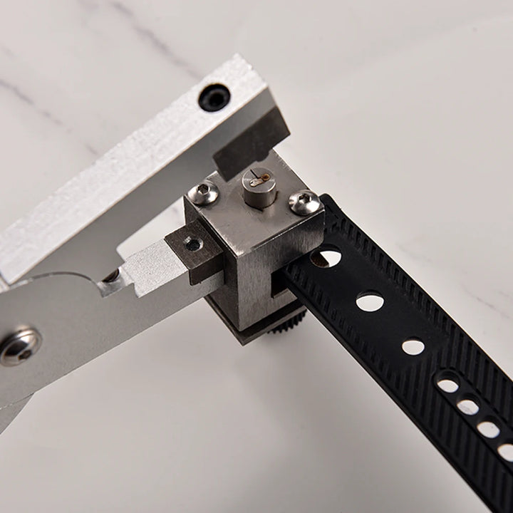 Universal Rubber Leather Watch Bracelet Cutting Plier Catches Spring Bar Hand Tool Pliers Straight Watch Band Hole Punch Pliers