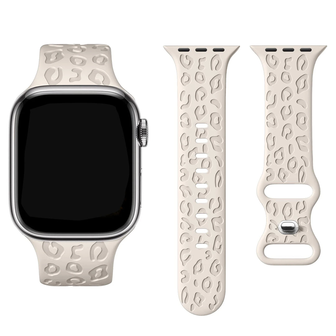 Straps For Apple Watch Band 45mm 44mm 46mm 42mm 41mm 40mm 49mm Engraved correa bracelet iwatch series 11 10 9 8 7 SE 6 5 Ultra 3