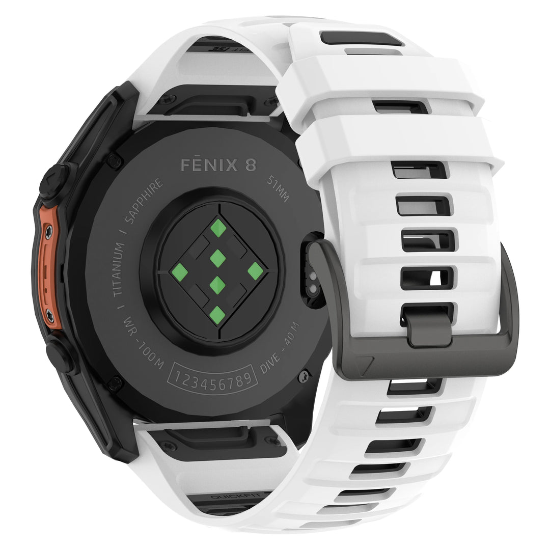 QuickFit Silicone Strap for Garmin Fenix & Epix (22-26mm)