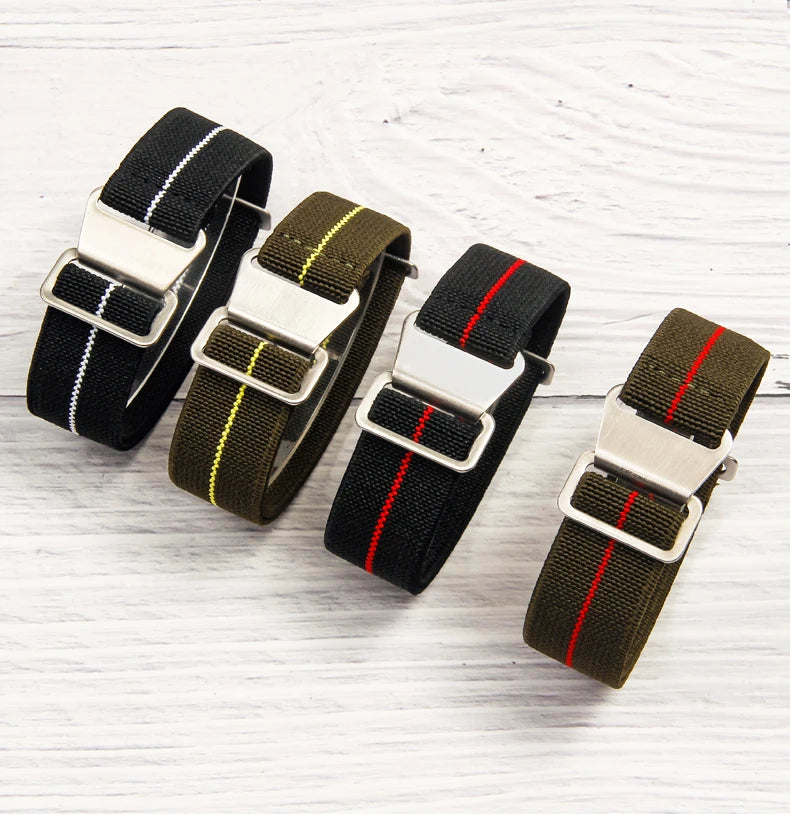 French Army Nylon Watch Band 18–22mm