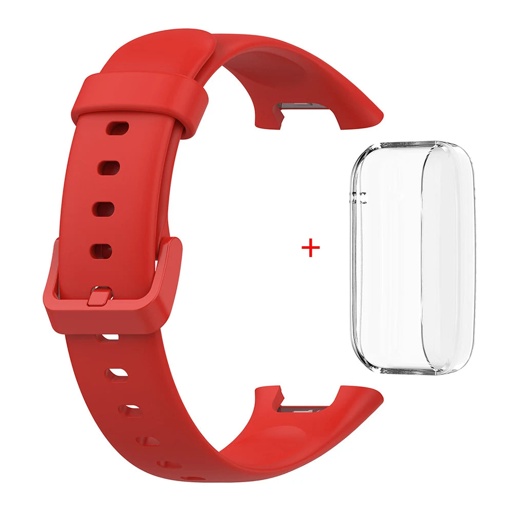 TPU Strap with Protective Case for Xiaomi Mi Band 7 Pro