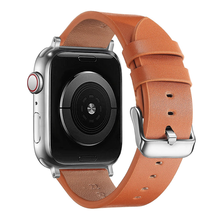 Leopard Leather Apple Watch Band for Women 38–49mm