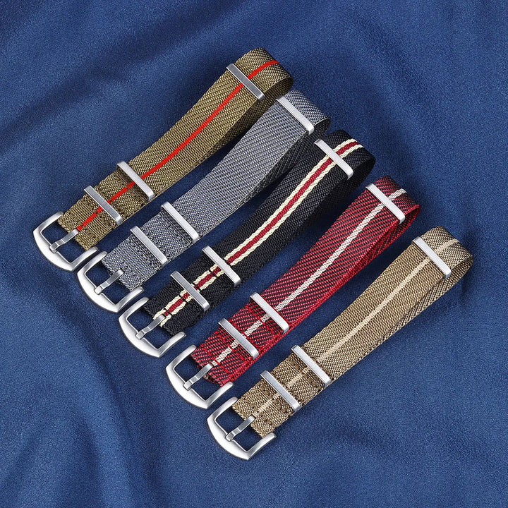 Nylon Military Watch Band 18–22mm