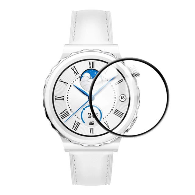 3D Curved Protective Film for Huawei Watch GT 2/3/GT3 Pro – 42/46mm (Not Glass)