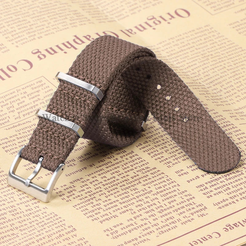 Cotton Nylon Military Watch Strap 20/22mm (Sport Band)