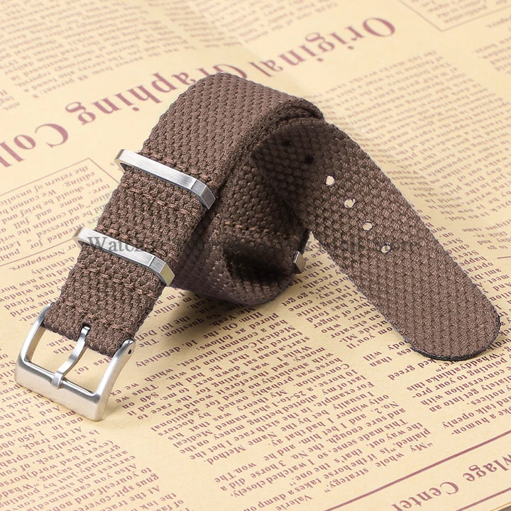 Cotton Nylon Military Watch Strap 20/22mm (Sport Band)