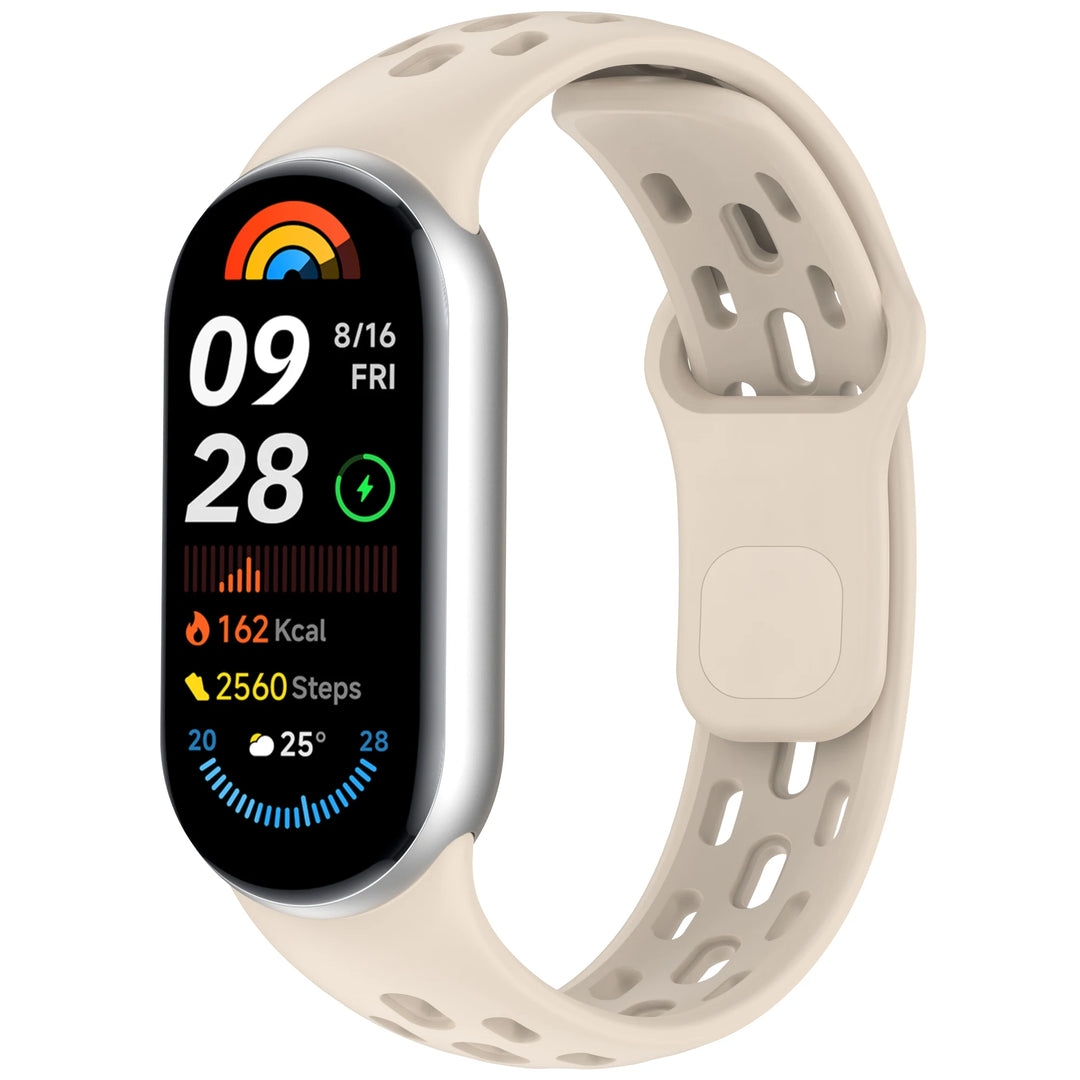 Silicone Strap for Xiaomi Mi Band 10/9/8 NFC – Sport Wristband