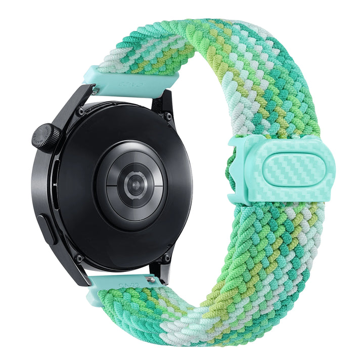 Nylon Braided Loop Watch Strap 20-22mm for Samsung Galaxy Watch & Huawei GT Series