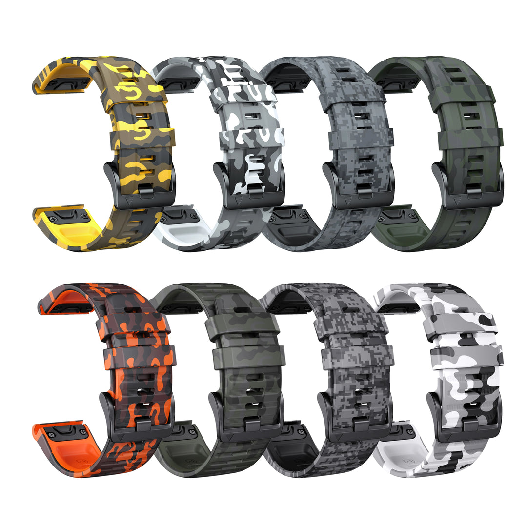 EasyFit Silicone Watch Strap 22/26mm Quick Release for Garmin Fenix & Epix Pro Gen2
