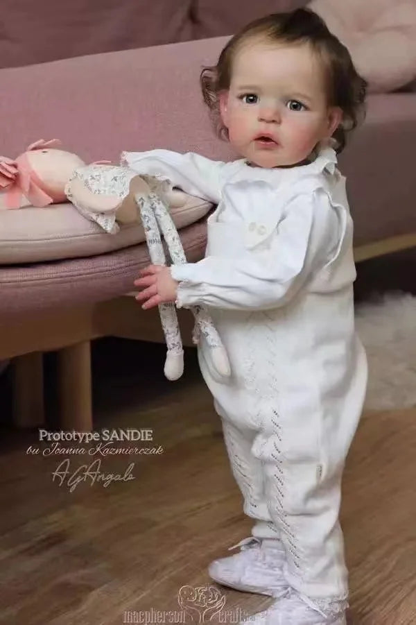 Sandie 25–26″ Unpainted Reborn Doll Kit