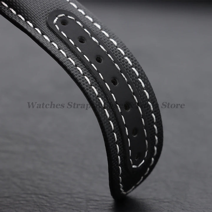 Sailcloth Nylon Strap (20–22mm) – Folding Buckle