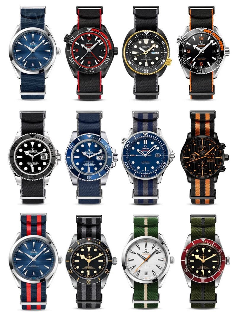 Breathable Nylon NATO Strap 20/22mm