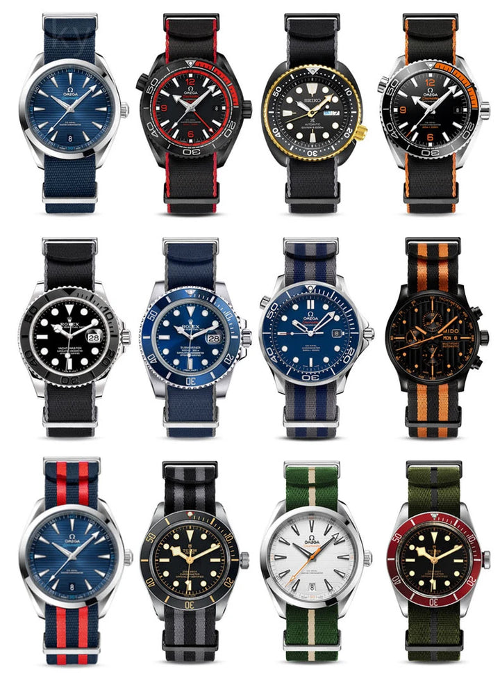 Breathable Nylon NATO Strap 20/22mm