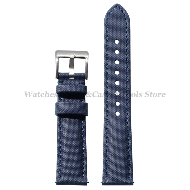 20mm 22mm Sailcloth Watch Straps for Omega for Blancpain for Seiko Divers Men's Women Quick Release Waterproof Nylon Wristbands