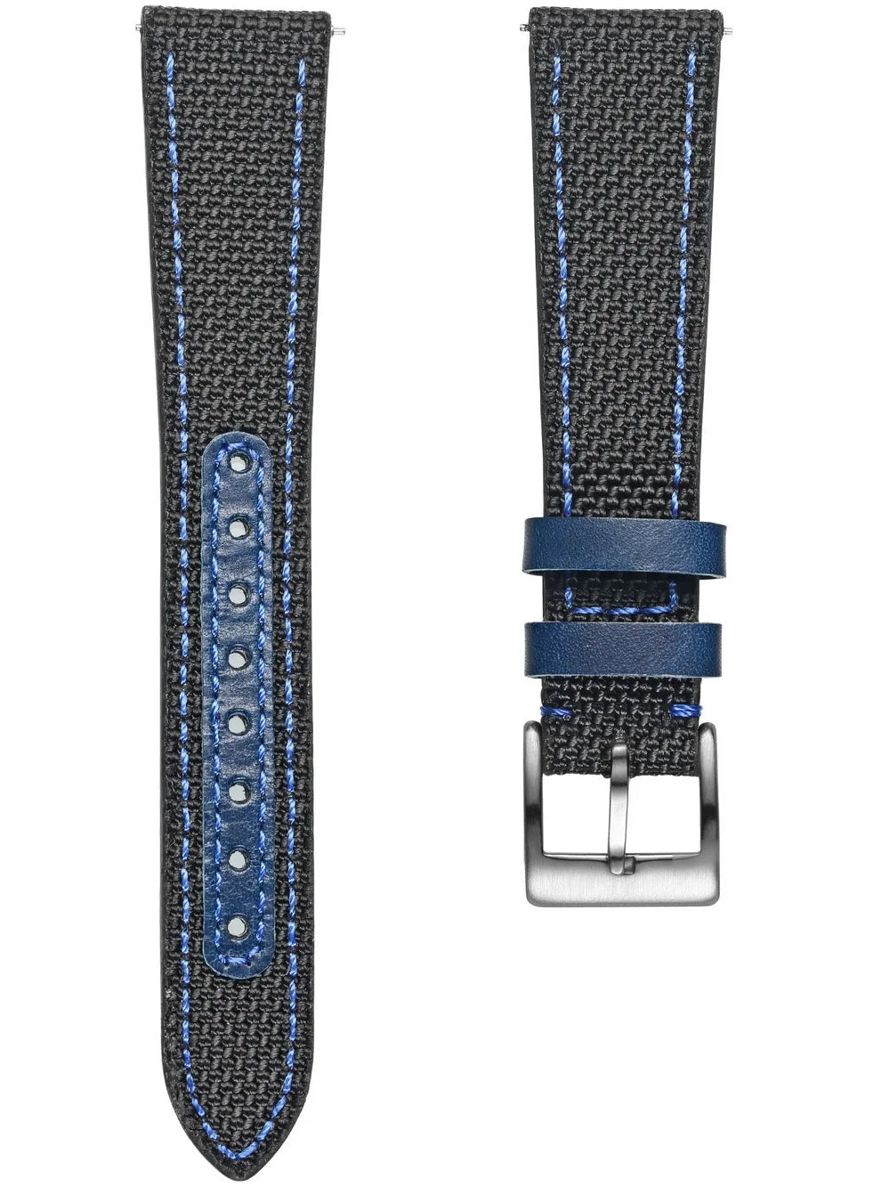 HEMSUT Ballistic Nylon Quick-Release Watch Strap (18-22mm)