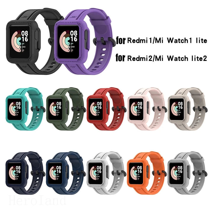 Integrated Silicone Strap for Redmi Watch 2/2 Lite & Mi Watch Lite
