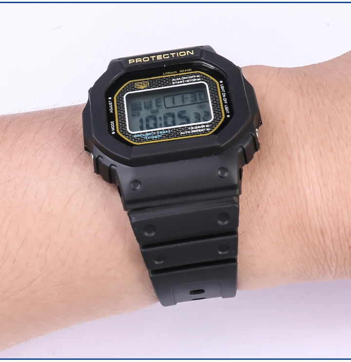Anti-Allergy Resin Watch Strap with Stainless Steel Buckle for Casio G-Shock DW & GW Serie