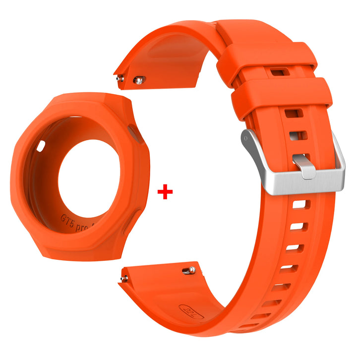 Silicone Strap & Protective Case for Huawei Watch GT5 Pro 46mm