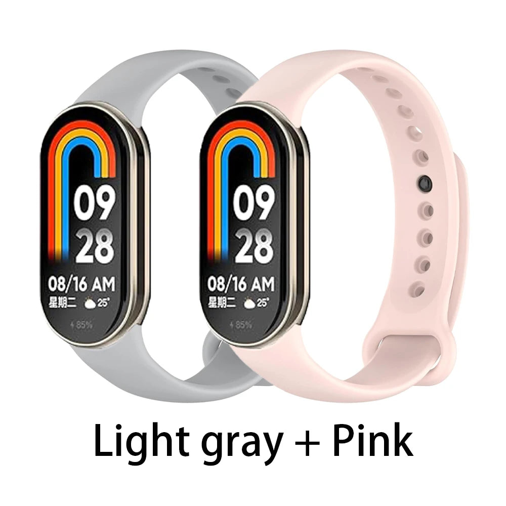 Silicone Sport Strap for Xiaomi Mi Band 8-10