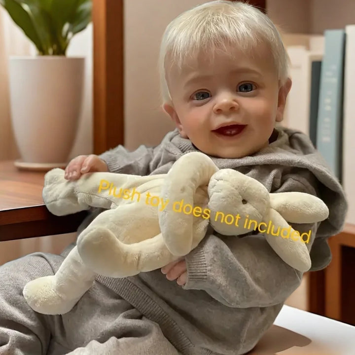 22″ Yannick Lifelike Reborn Baby Doll – Handmade Newborn with Clothes