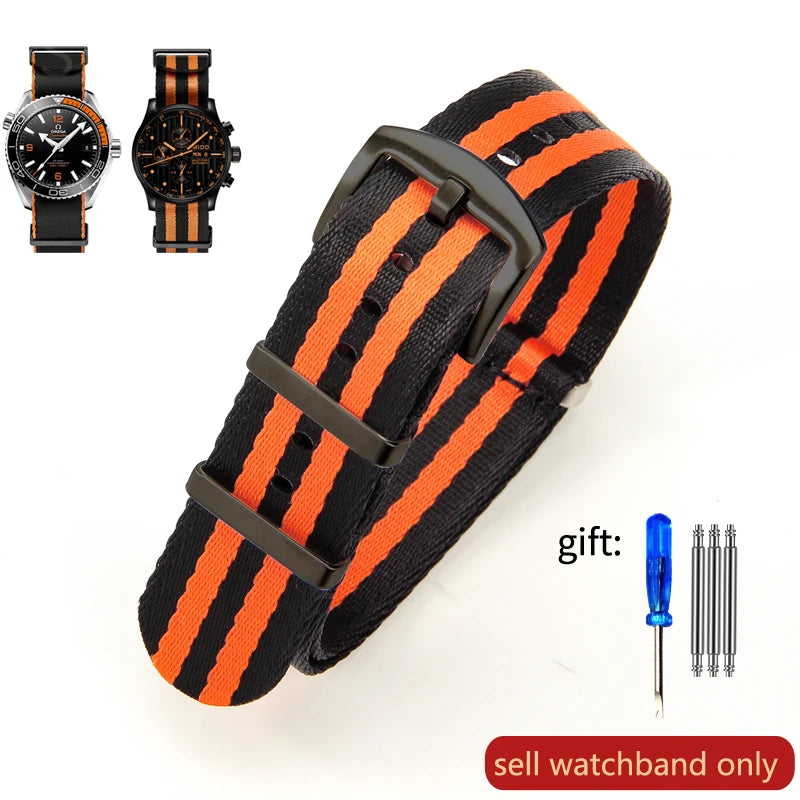 Breathable Nylon NATO Strap 20/22mm