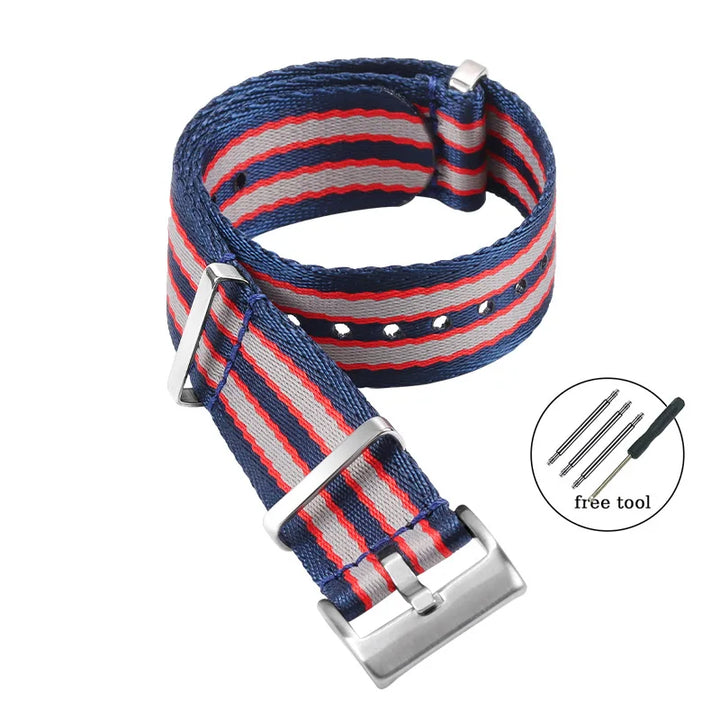 Nylon Canvas Watch Strap 20mm (Omega, Rolex & Tudor)