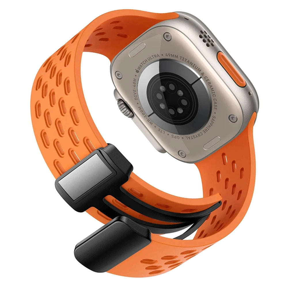 Silicone Strap for Apple watch band 49mm 45mm 44mm 42mm 46mm 40mm 41mm Bracelet Correa iWatch Series 11 9 8 10 SE 7 6 5 Ultra 2