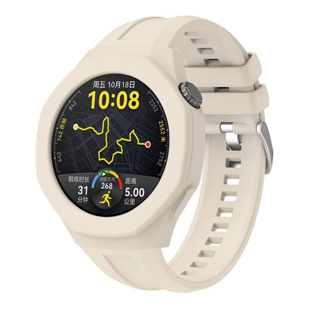 Silicone Strap & Protective Case for Huawei Watch GT5 Pro 46mm
