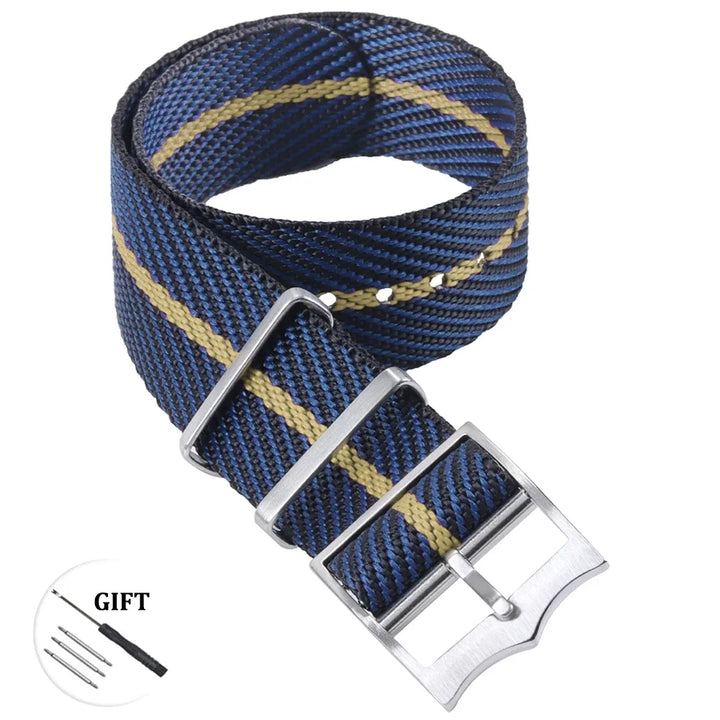 Nylon Military Watch Band 20–22mm (Sport Canvas)