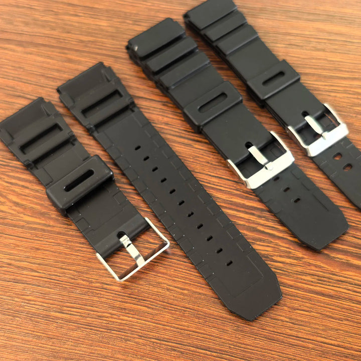 Silicone Rubber Watch Band 18–24mm for Casio G-Shock & Electric Watches